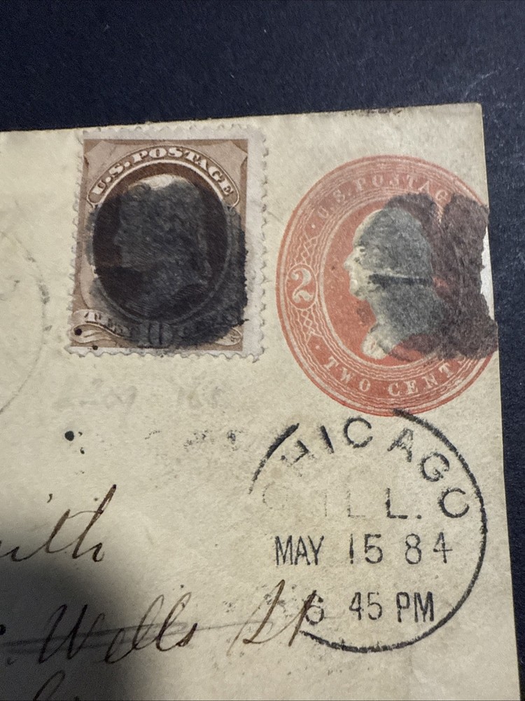 US Scott #209 REGISTERED LETTER DATED MAY 15 1884 (INCLUDING LETTER)