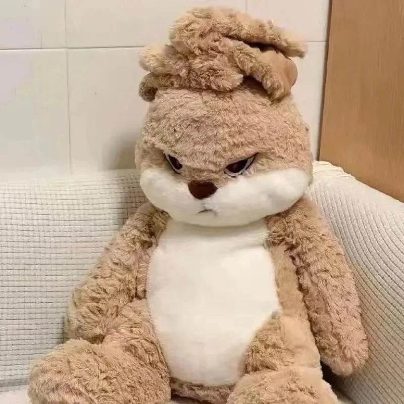 Angry Rabbit Plush Toy, 30cm Large Size Stuffed Bunny, Grumpy Cute Plush Doll*