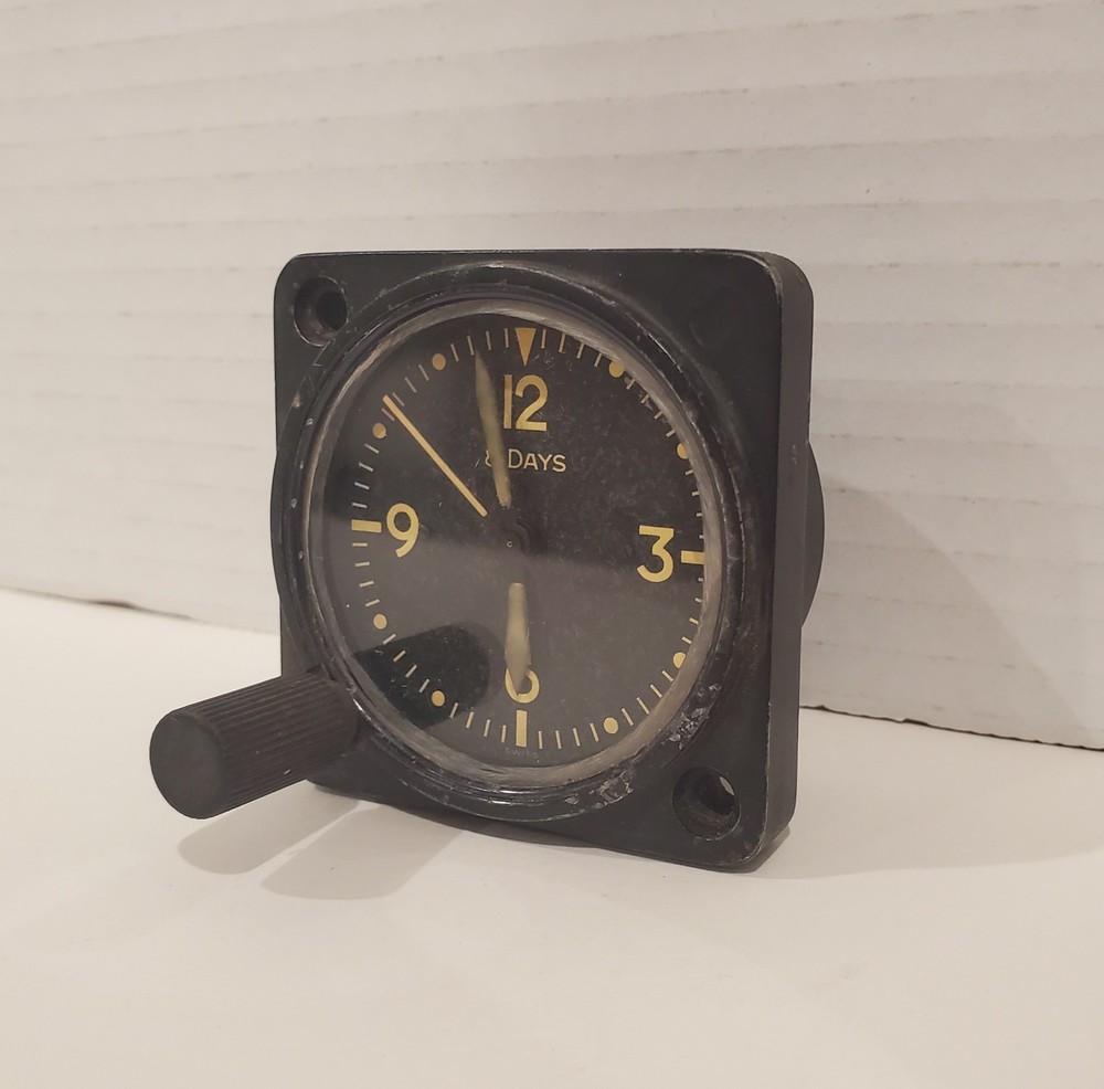 Longines WWII Aircraft Clock Windup Working