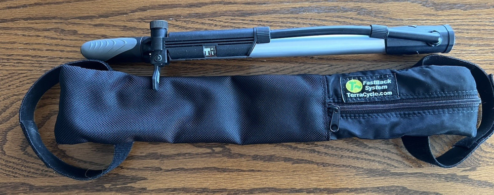 Bicycle Pump, Road Morph G, With Fastback Systems Carrying Case. Gently used.