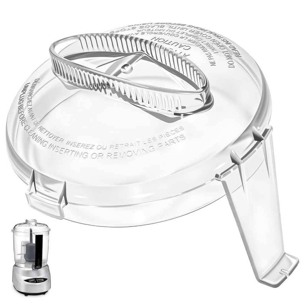Mini Prep Plus Food Processor lid 4 Cup, transparent