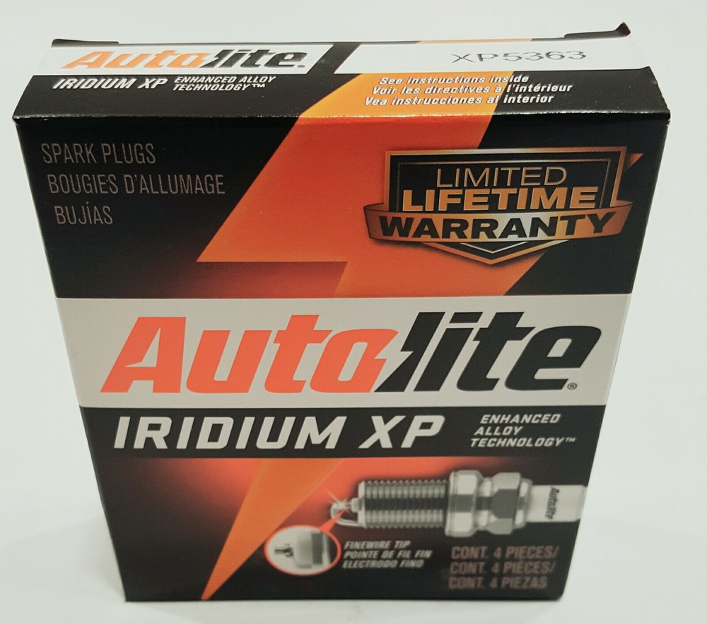 Pack Of 4 AUTOLITE IRIDIUM XP5363 Spark Plug NEW