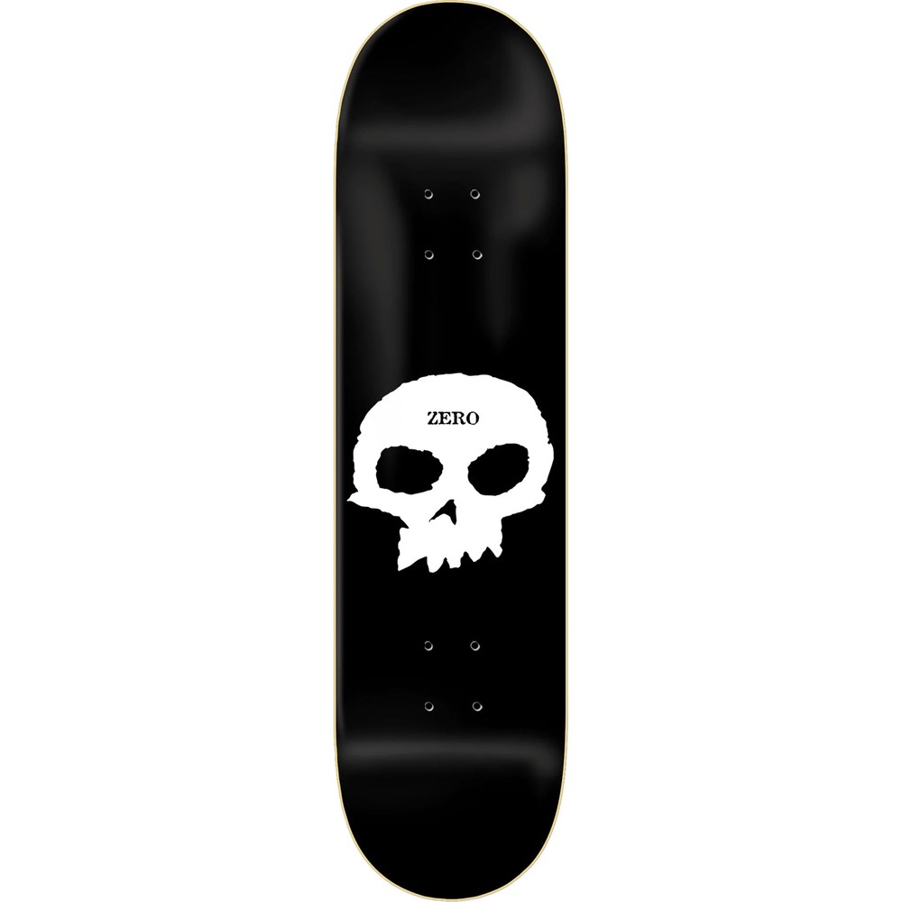Zero Premium Skateboard with Indy Trucks, Spitfire Wheels Single Skull