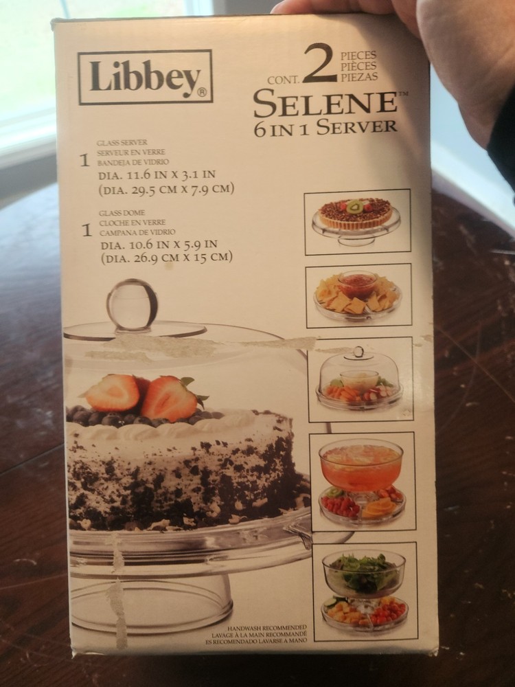 Libbey Selene 6 In 1 Server 2 Pieces