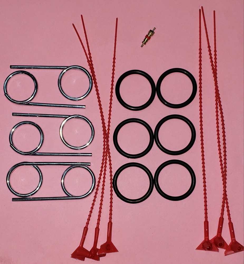 🤡🔥🧯6pcs FIRE EXTINGUISHER TAMPER  SEALS & 6 SAFETY PULL PINS 6 Water Oring 🤡
