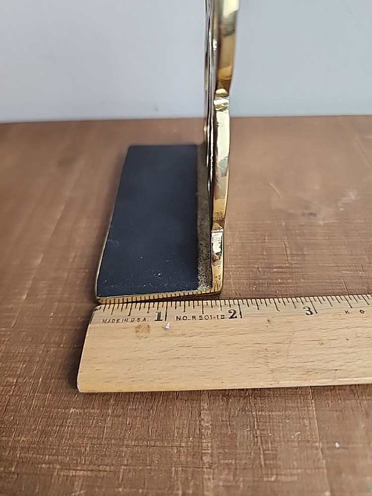 1980's MONICELLO Replacement BOOKEND Brass Home Decor