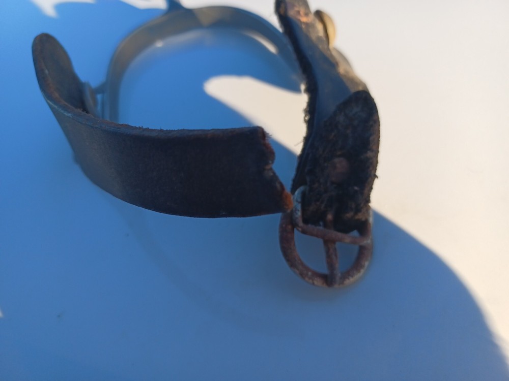 VTG Riding Spur W/leather Strap
