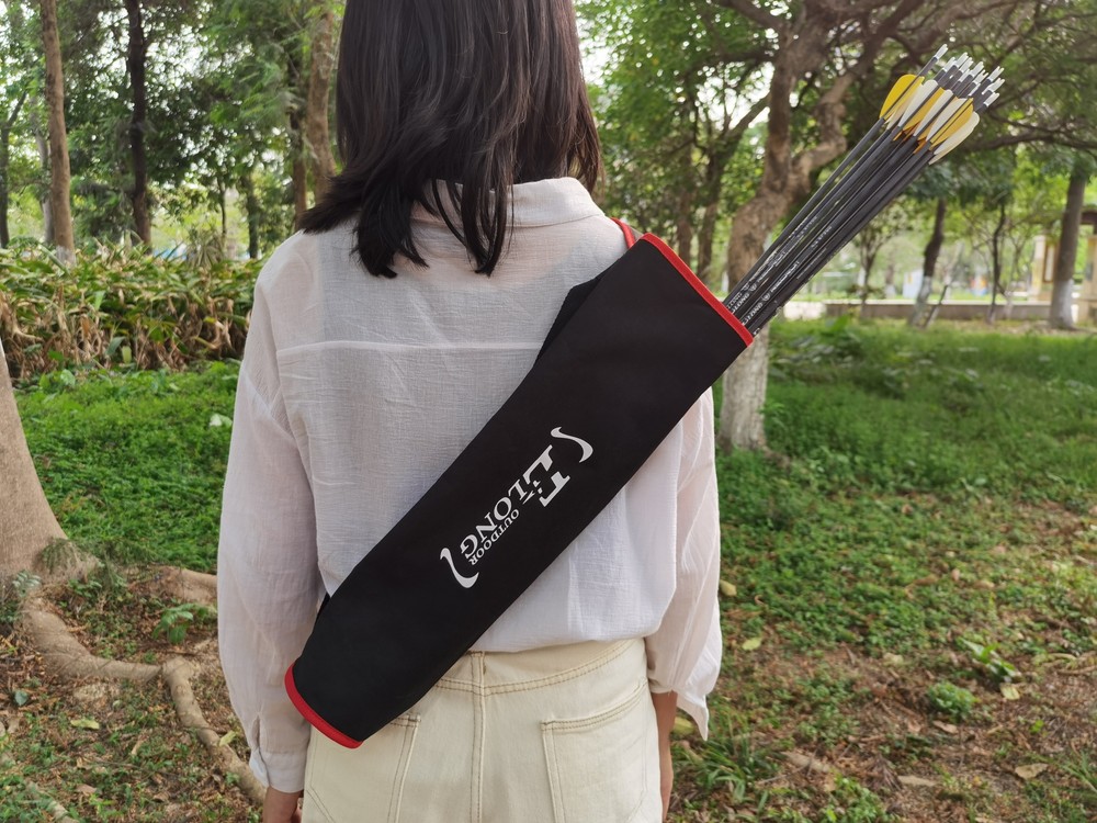 Archery Arrow Quiver Holder Adjustable Hip Back Quiver Hunting Target Practicing