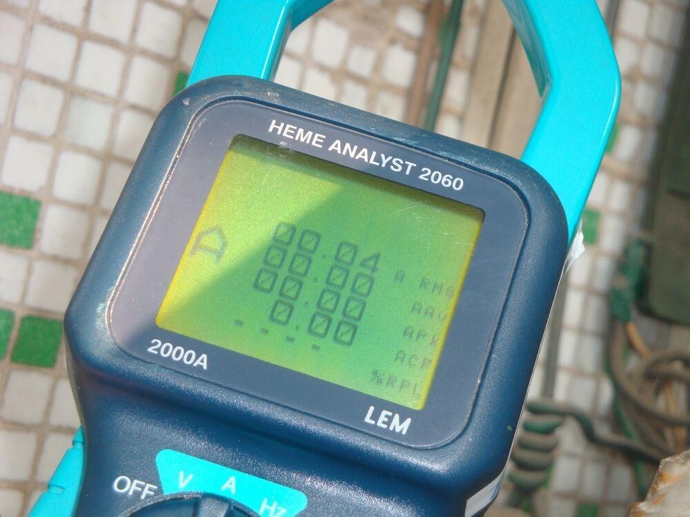 Missing Image LEM Analyst 2060 AC/DC True RMS Clamp-on Power Quality Meters