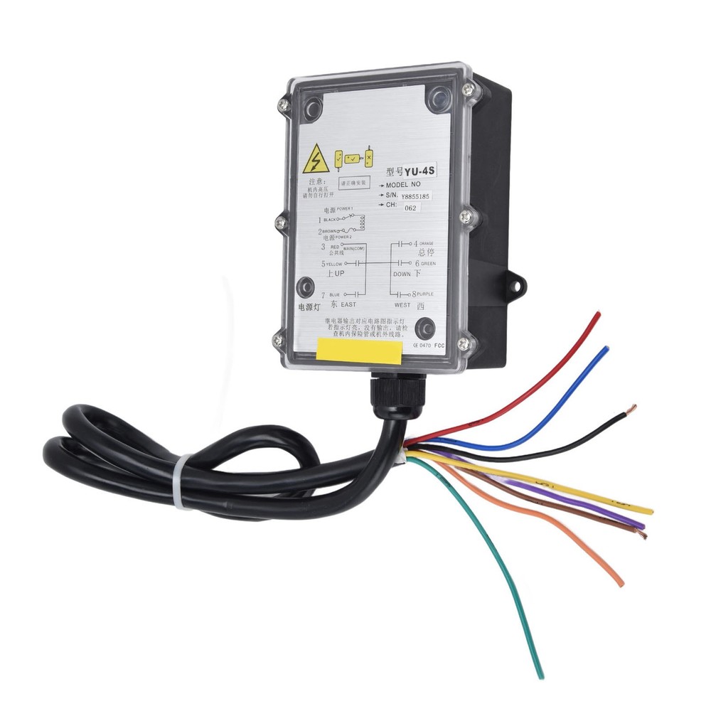 Industrial Remote Control Switch Transmitter Kit Single Handle For Electric