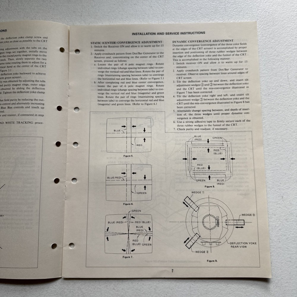 Sharp Electronics Color Television Model C1385 Preliminary Service Information