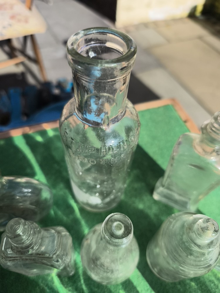 Job Lot Antique Bottles