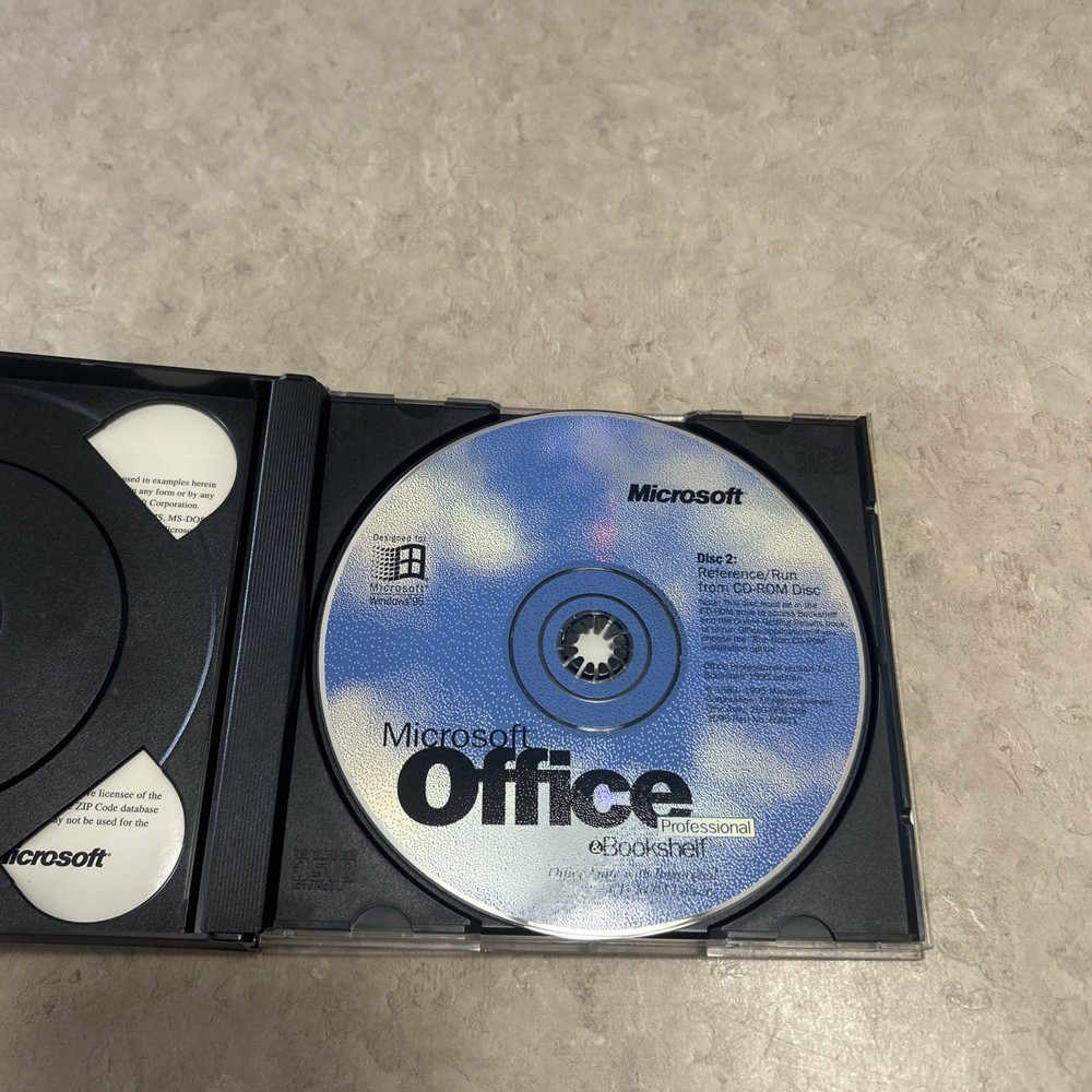Microsoft Office Bookshelf Proffesional (PC, 1995)