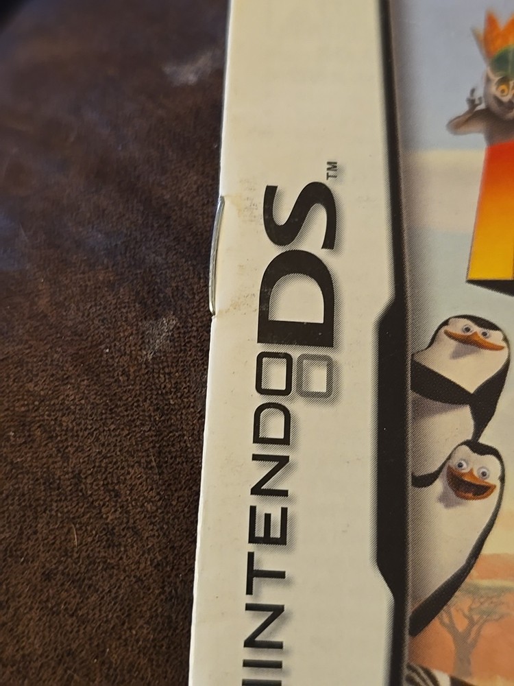MANUAL ONLY- Nintendo DS Madagascar Kartz