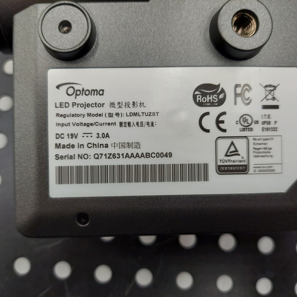 OPTOMA LDMLTUZST Short-Throw Pocket LED Projector