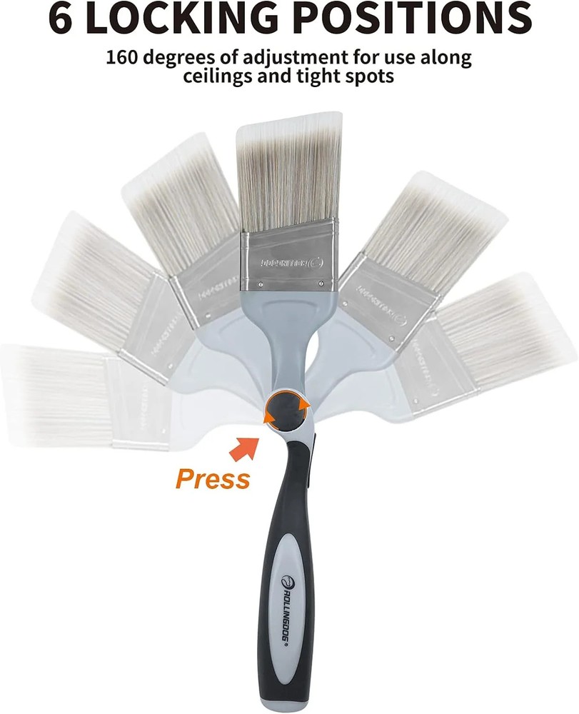 9 Inch Paint Rollers Kit With Extension Pole-9" Paint Rollers, Extend