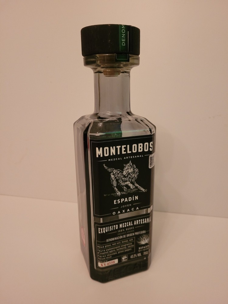 Montelobos Espadin Mezcal Empty Bottle 70cl - Perfect