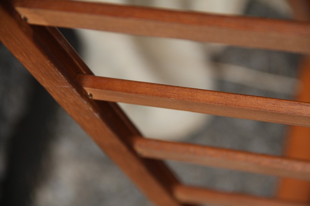 Vintage Mid Century Danish Solid Teak tiled Coffee Table.