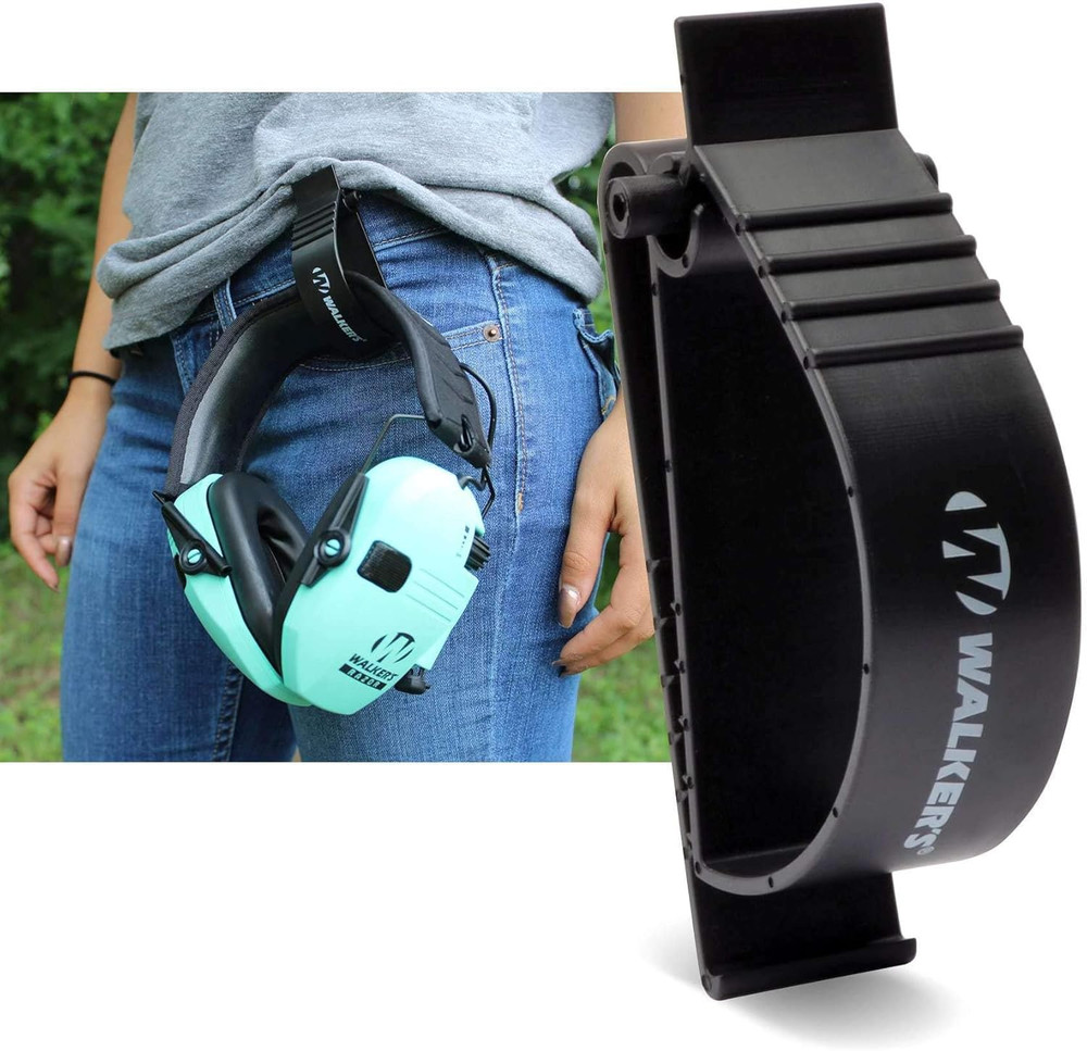 Durable Molded Polymer Universal Hands-Free Carry Hunting Range Shooting Earmuff