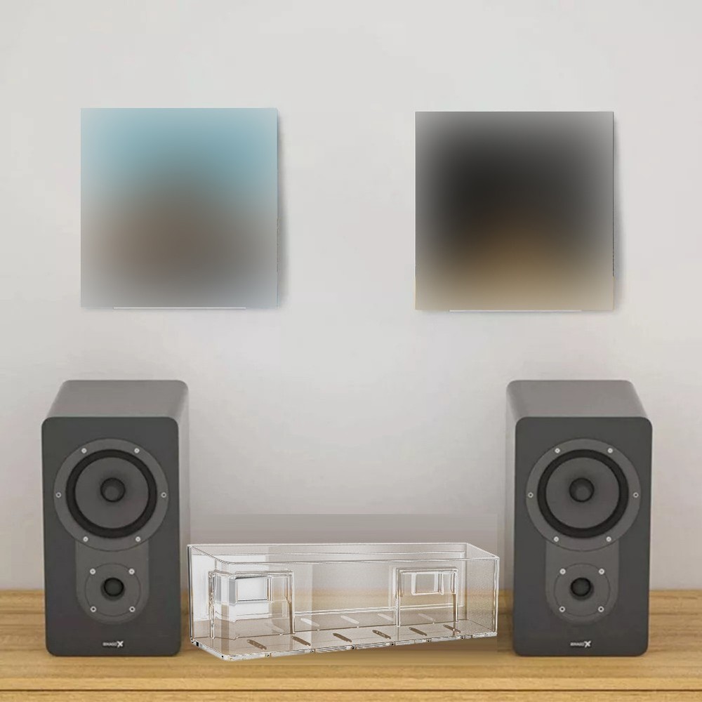 Acrylic Organizer Stand Perfect for Small Spaces and Efficient Storage