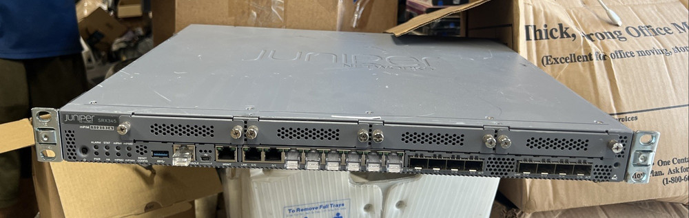 Juniper SRX345 16-Port Security Services Gateway Switch