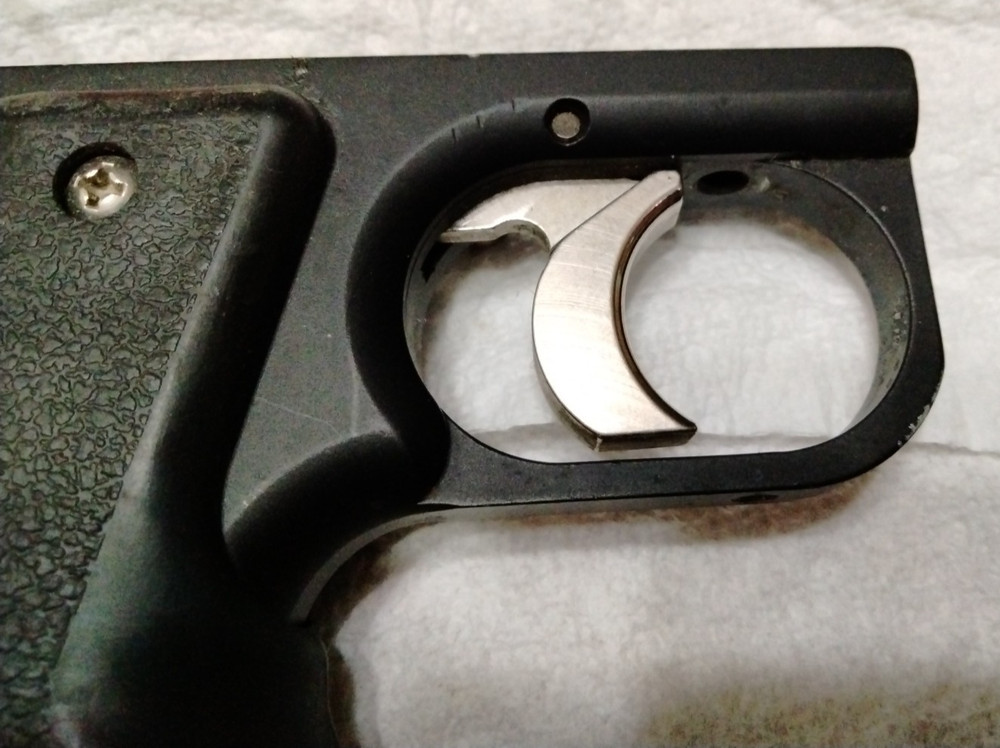 Benchmark Single Trigger Automag Frame Paintball Grips Micro Switch Mod