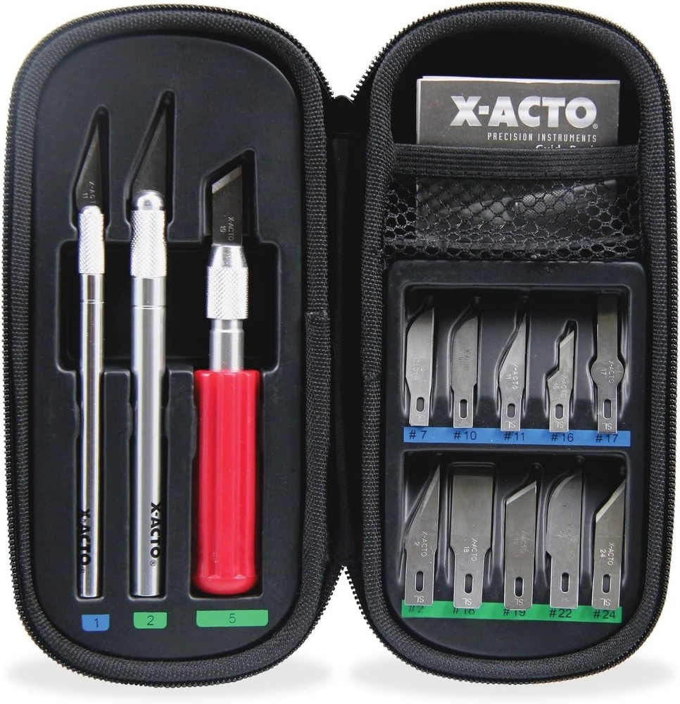 Crafting Knife Set in Nylon Compression Case