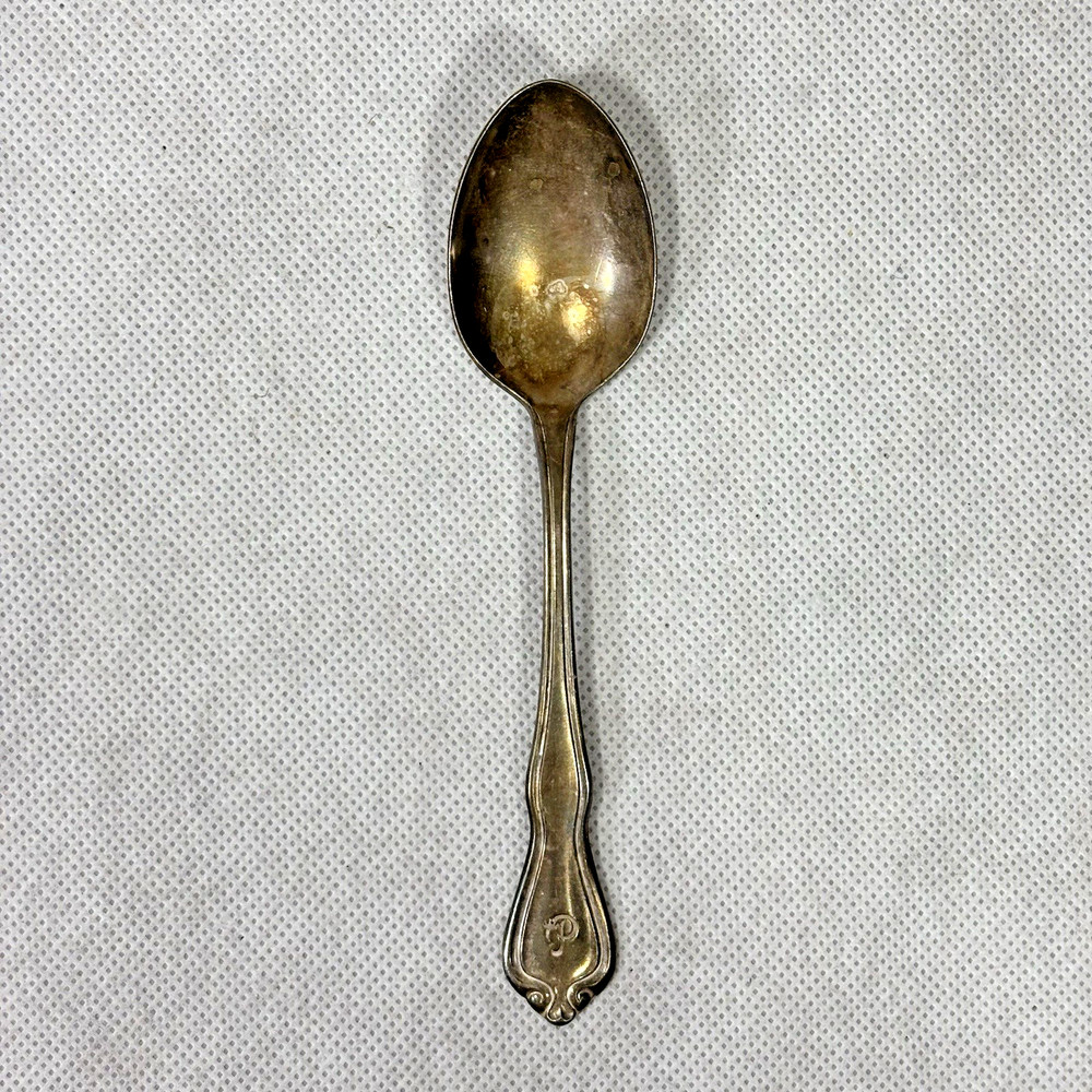 Oneida Ltd Silverplate Spoon P Crown