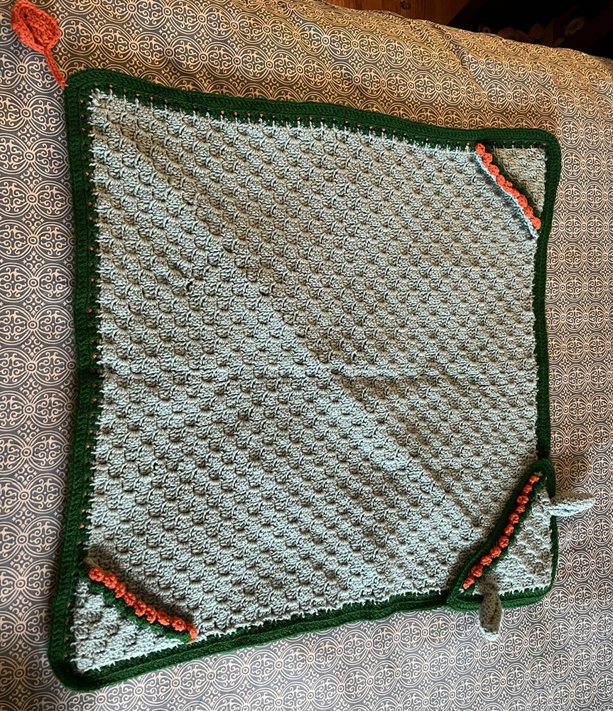 Crochet Dragon Blanket