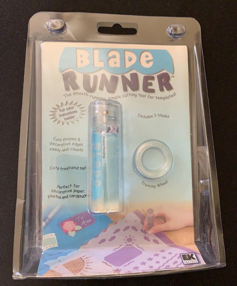 Blade Runner | Cutting Tool for Templates | Includes 3 Blades | New