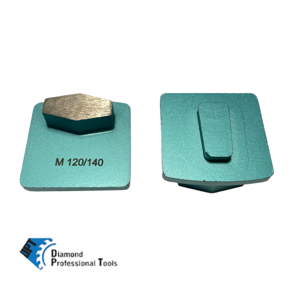 9 Pack Grinding Discs for Husqvarna Grinders Medium Concrete Surface 120 Grit