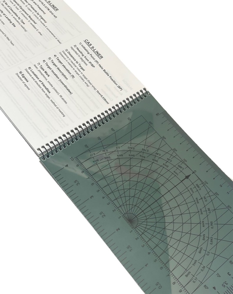 Modestone Snipers Logbook / Data Book Waterproof Notepad - Sniper Sharp Shooter