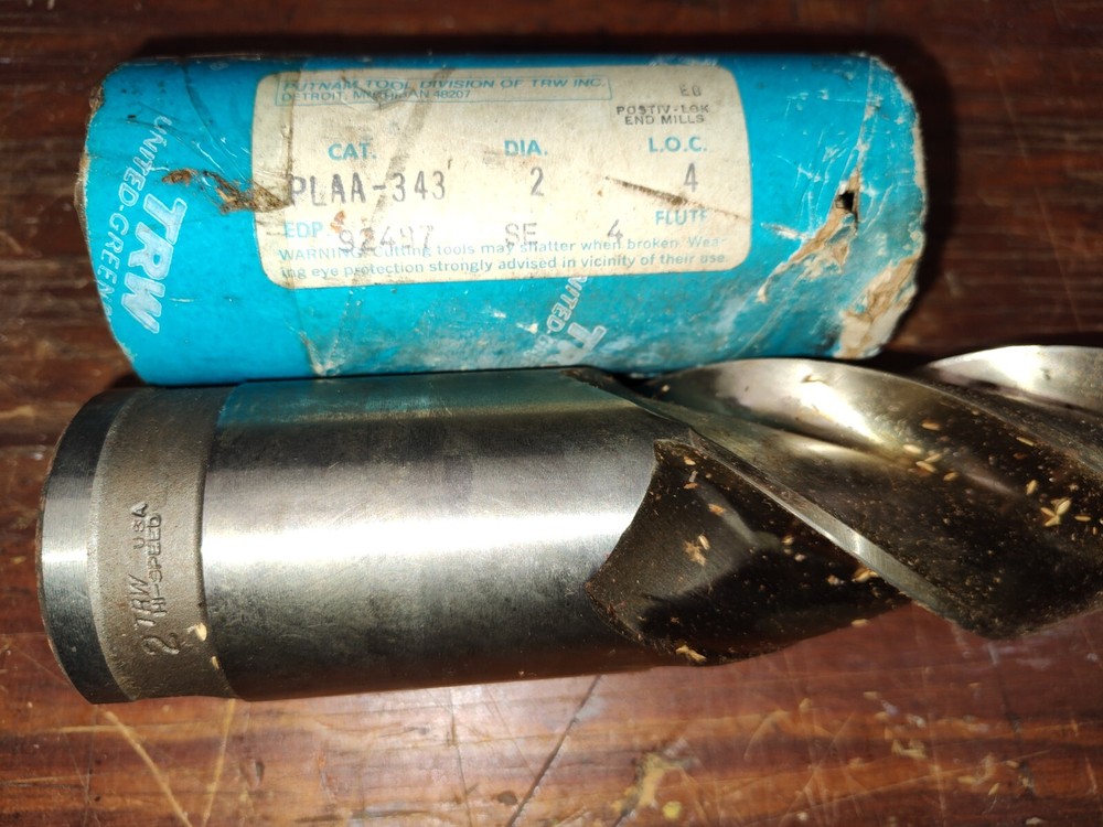 PUTMAN 2" ENDMILL 4 FLUTE