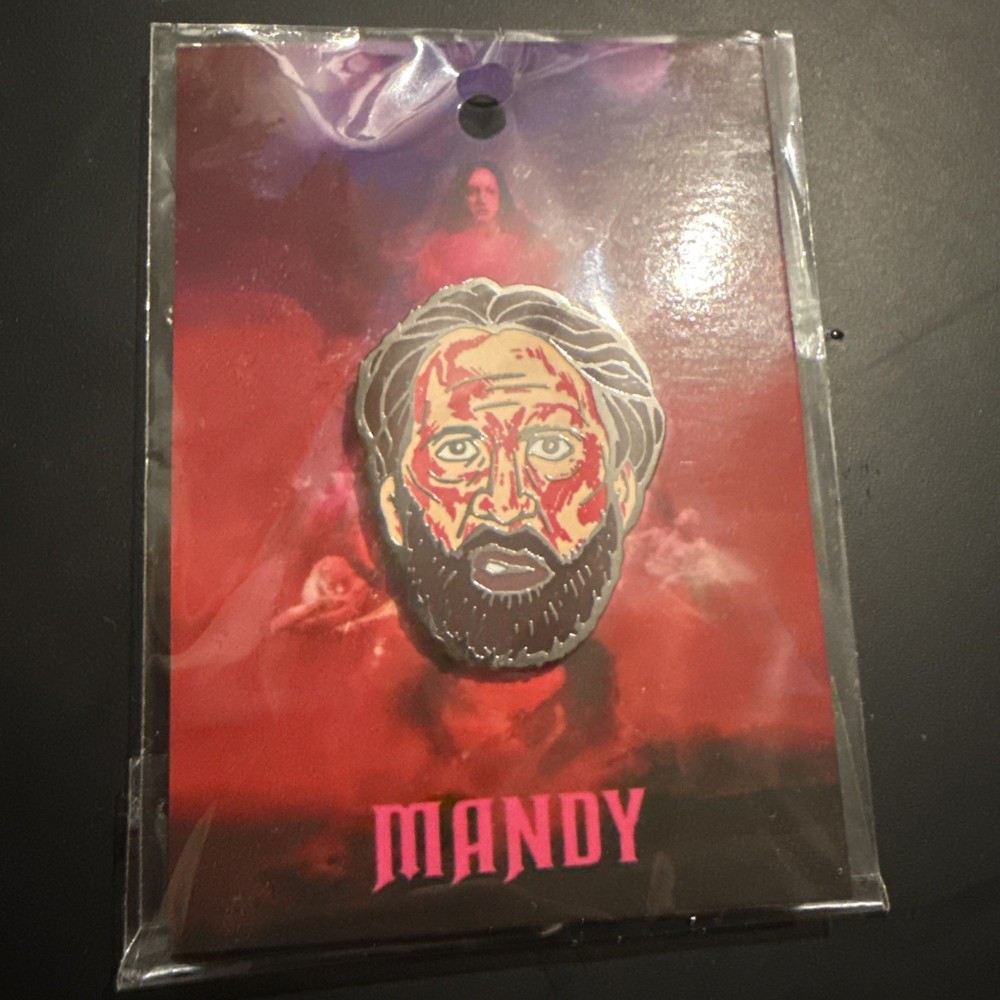Nicolas Cage Collectible Lapel Pin (Mandy)