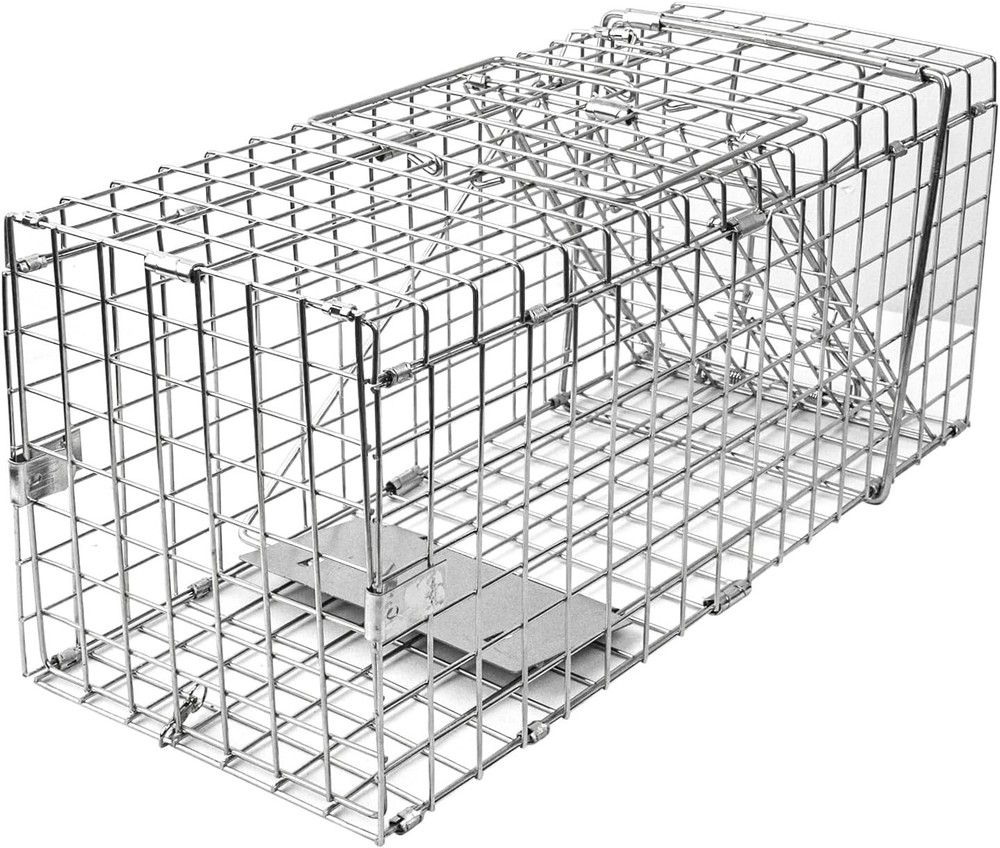 17.3-Inch Heavy Duty Folding Squirrel Trap - Humane Catch & Release Solution