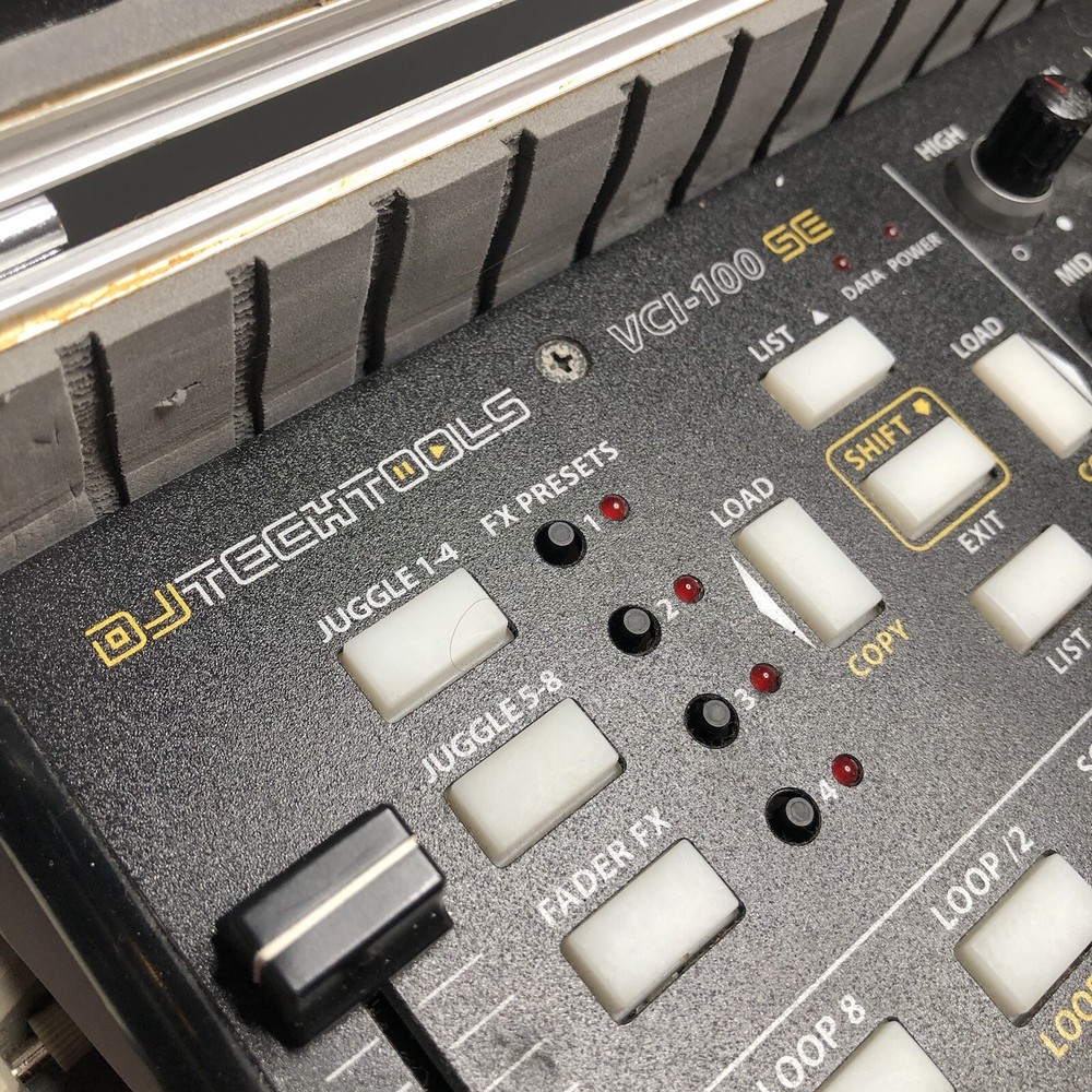 DJ Tech Tools VCI-100 SE DJ Decks USB MIDI Controller + Insulated Hard Case