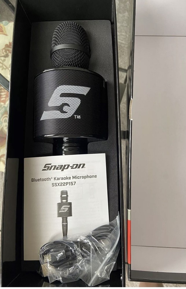 New Snap-On Bluetooth Karaoke Microphone Bluetooth Microphone SSX22P157