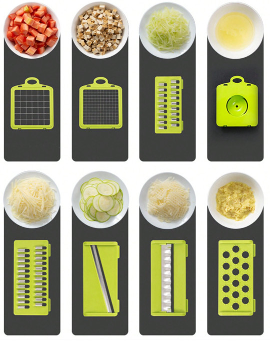 Vegetable Chopper Slicer Cutter with Container & Hand Protector Kitchen