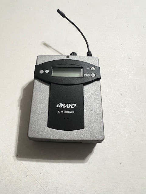 OKAYO EJ-7R Wireless Language Interpretation System Receiver only - Great
