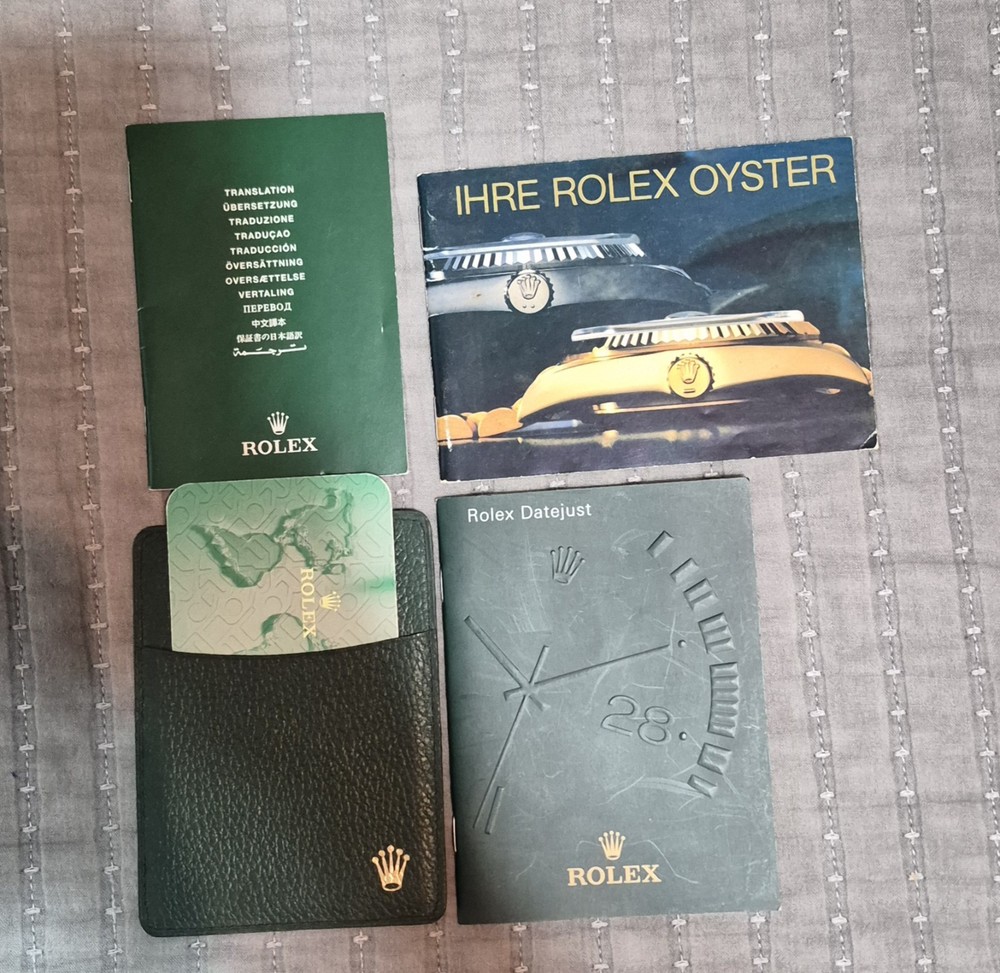 Rolex Booklet Set
