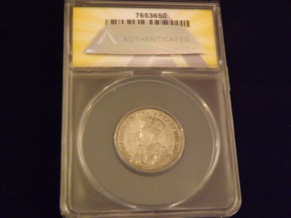 1919 25 C CANADA ANACS EF 40