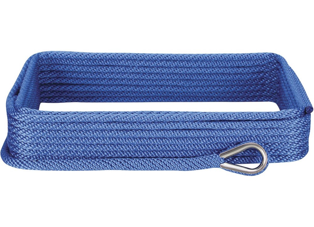 Extreme Max 3006.2705 BoatTector Solid Braid MFP Anchor Line/Thimble 3/8" x 150'