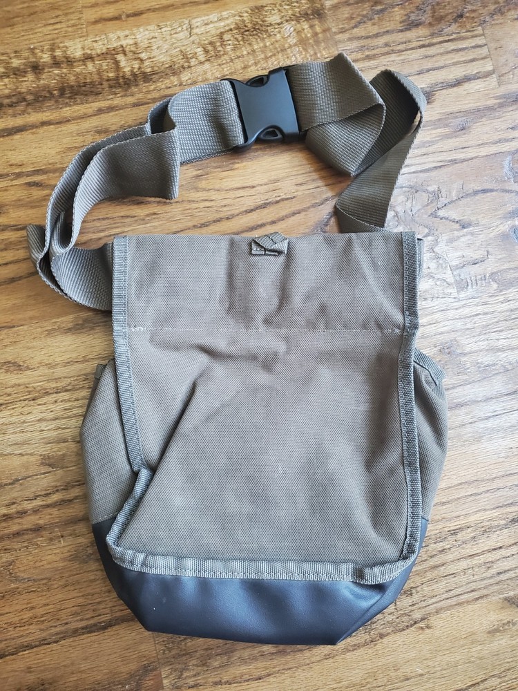 Allen Select, Allen 2306 Select Canvas Double Compartment Shell Bag With Belt