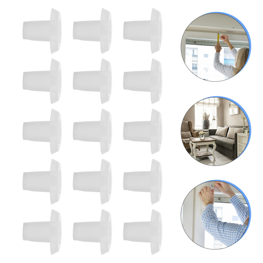 40Pcs Blinds Accessory Window Blinds Components Rail Button Plugs