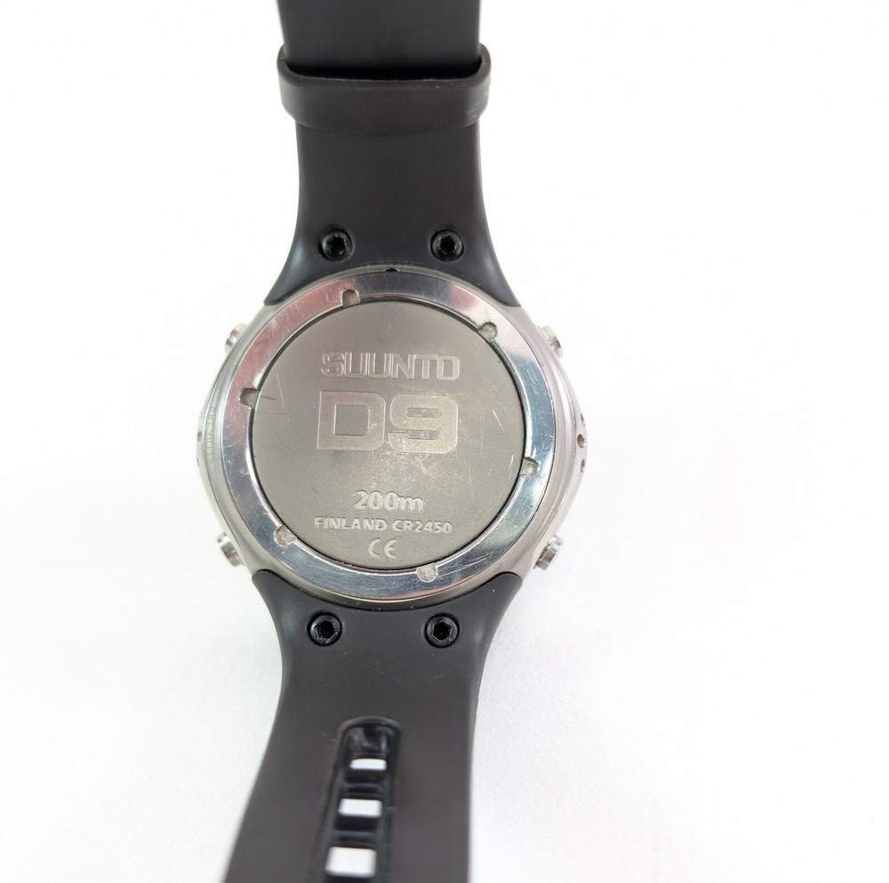 SUUNTO D9 Titanium SCUBA DIVE COMPUTER + Transmitter WRIST WATCH Wireless Nitrox