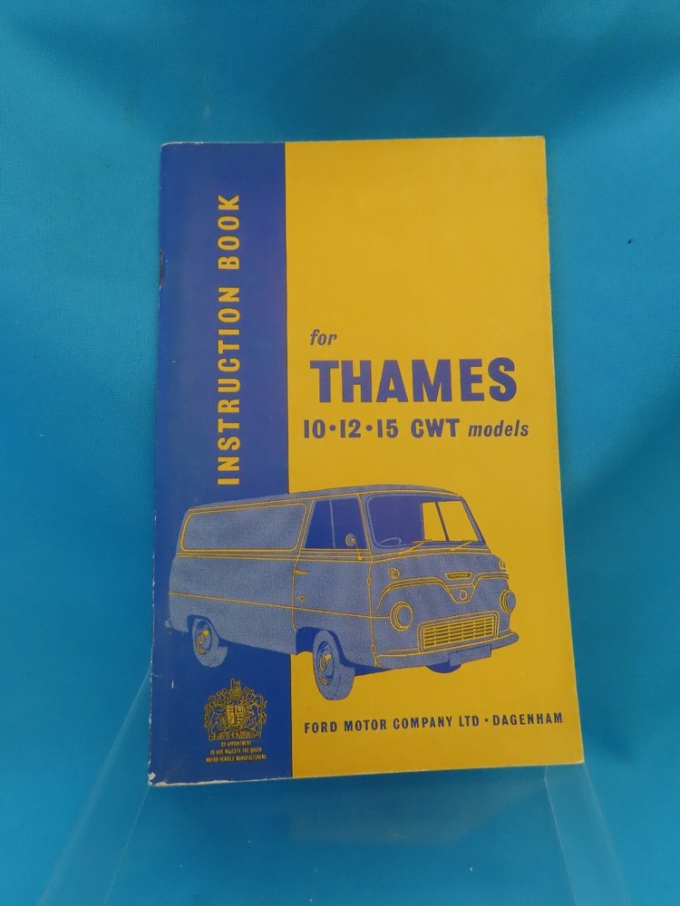 VINTAGE FORD Thames CWT models Instruction Book May 1959