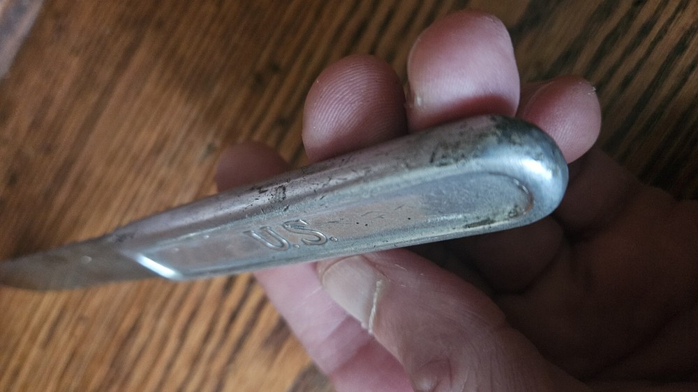 Original WWI US LF&C Mess Kit Knife WW1 1917 Dated