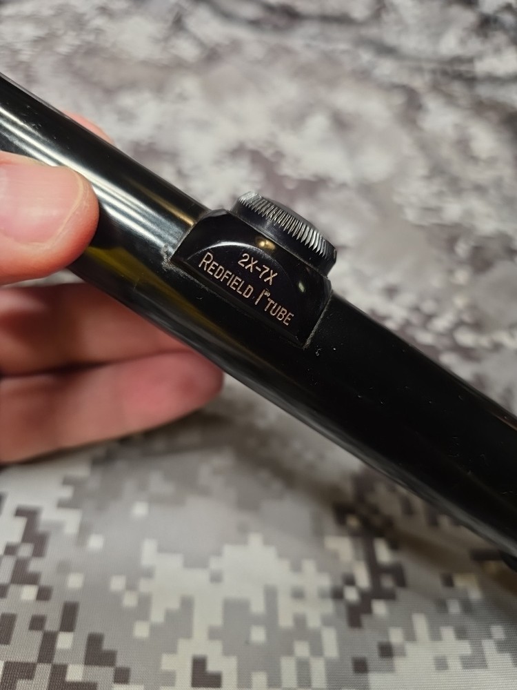 REDFIELD 2X-7X GLOSS RIFLE SCOPE FINE RETICLE