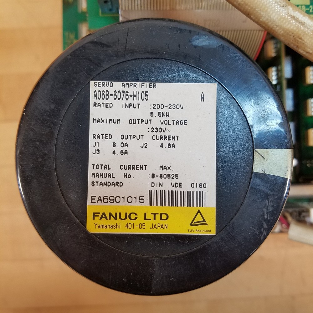 Fanuc A06B-6076-H105 Servo Amplifier - USED