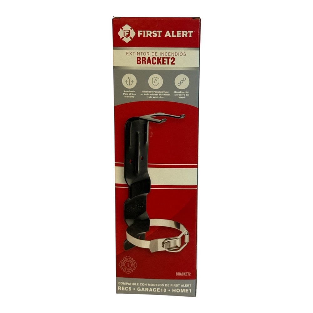 First Alert Small Fire Extinguisher Mounting Bracket2 new